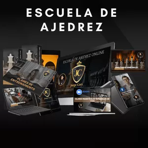 Imagen de portada para Curso online Escuela de Ajedrez Jorge Cori