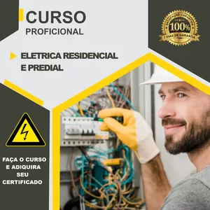 Imagem de Curso de Elétrica Residencial e Predial com Certificado Reconhecido + NR10 criado por Curso Completo Com Certificado na hotmart