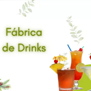 Imagem de capa para o Ebook Fábrica de Drinks
