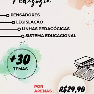 Imagem de capa para o Ebook Material Didático para concurso de Professor/Educador
