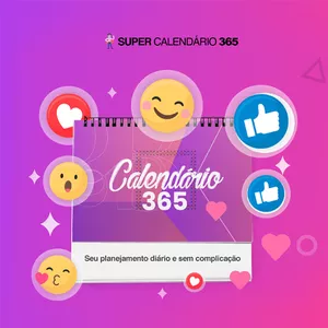 Imagem de capa para o Ebook Super Calendário 365