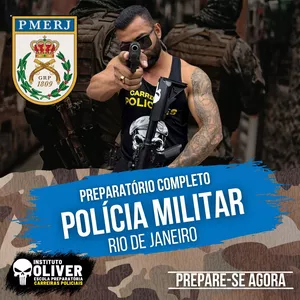 Imagem do curso 👮‍♂️Preparatório Completo POLÍCIA MILITAR do Rio de Janeiro 👮‍♂️ PMRJ - Instituto Óliver 