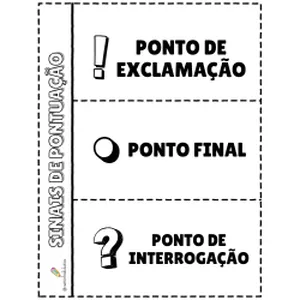 Imagem de capa para o Ebook Atividade - Pontuação e Tipos de Frases