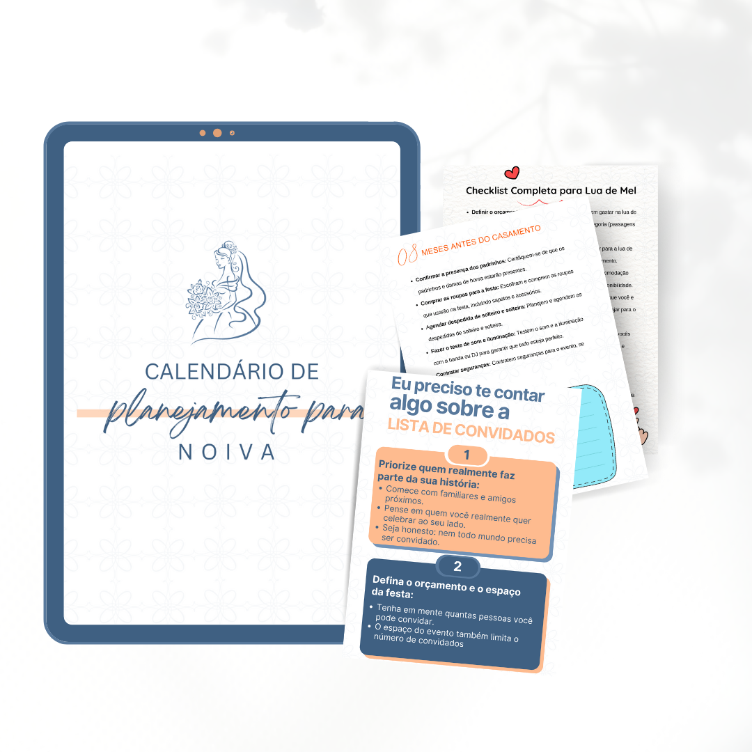 planejamento para noivas