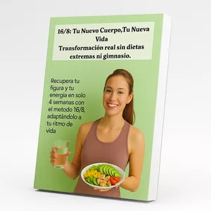 Imagen de portada para Curso online 16/8: Tu Nuevo Cuerpo, Tu Nueva Vida Transformación real sin dietas extremas ni gimnasio.