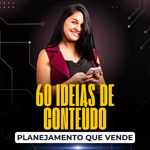 Imagem de capa para o Ebook 60 IDEIAS DE CONTEÚDO
