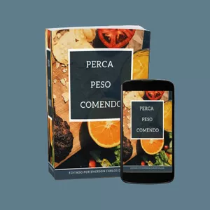 Imagem de capa para o Ebook PERCA PESO COMENDO