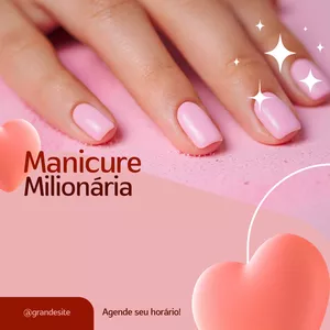 Imagem de capa para o Ebook Manicure Milionária