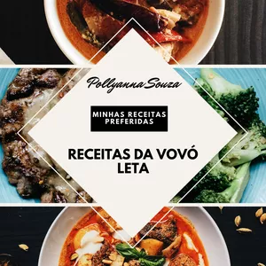 Imagem de capa para o Ebook Receitas da Vovó Leta