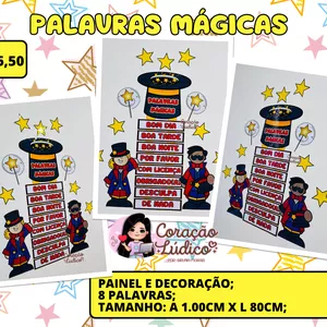 Imagem de capa para o Ebook 🪄Palavras Mágicas 