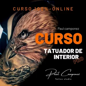 Imagem de capa para o Curso online CURSO TATUADOR DE INTERIOR PRO