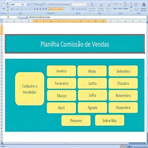 Imagem de capa para o Curso online Planilha Excel Comissão de Vendas