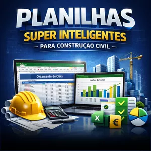Imagem de capa para o Curso online PLANILHAS SUPER INTELIGENTE PARA ENGENHARIA