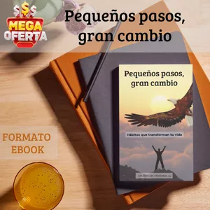 Imagen de portada para Ebook Pequeños pasos, gran cambio