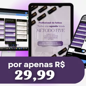 Imagem de capa para o Curso online Método FIVE - Vendas para área da beleza