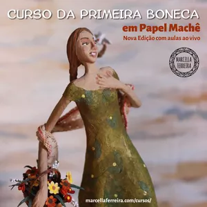 Imagem de capa para o Curso online O Curso da Primeira Boneca - com Marcella Ferreira
