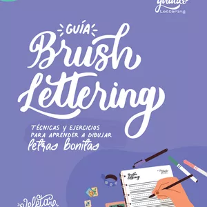 Imagen de portada para Ebook GUÍA Brush Lettering