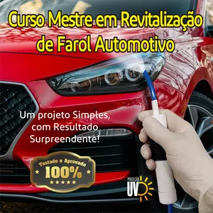 Curso Curso Mestre em Revitalização de Farol Automotivo