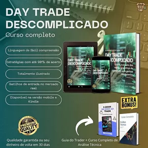 Imagem de Ebook/curso Day Trade Descomplicado  criado por Porquinho Digital na hotmart