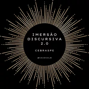 Imagem principal do produto Imersão discursiva 2.0 - CEBRASPE