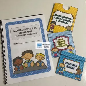 Imagem de capa para o Ebook KIT Consciência Fonológica