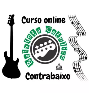Imagem de capa para o Curso online Curso Baixista Católico - Saindo do básico na Missa