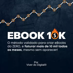 Imagem de capa para o Curso online Método eBook 10K - Viver do Digital