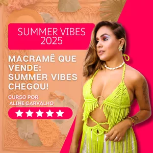 Imagem de capa para o Curso online Summer Vibes 2025 