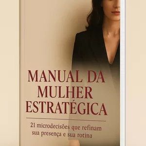 Imagem de capa para o Ebook Manual da Mulher Estratégica