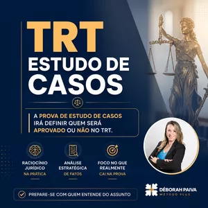 Imagem do curso Estudo de Casos TRT
