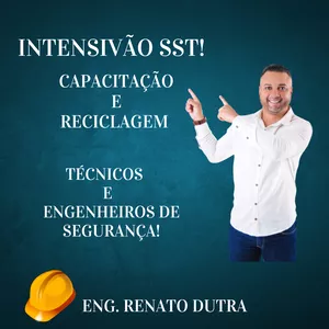Imagem de capa para o Curso online INTENSIVÃO SST - CAPACITAÇÃO E RECICLAGEM PARA TÉCNICOS E ENGENHEIROS DE SEGURANÇA.