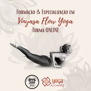 Imagem de capa para o Curso online Formação e Especialização em Vinyasa Flow Yoga
