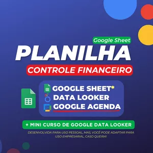 Imagem de capa para o Curso online Planilha de Controle Financeiro