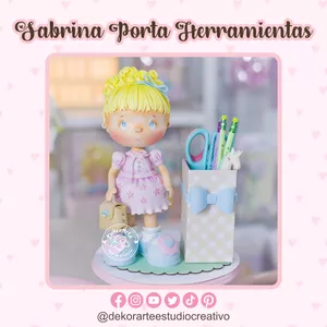 Imagen de portada para Curso online SABRINA PORTA HERRAMIENTAS  (FOAMY  Y CARTONAJE)