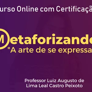 Imagem de capa para o Curso online Metaforizando - A arte de se expressar