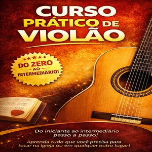 Imagem do curso Aprenda Violão na Prática do 0 ao Intermediário