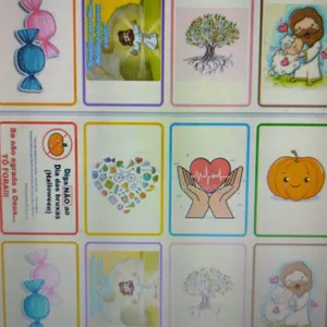 Imagem de capa para o Ebook Jogo da memória - não ao halloween