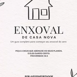 Imagem de capa para o Curso online ENXOVAL DE CASA NOVA - Começando do 0