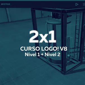 Imagem principal do produto 2x1 LOGO! V8: Nivel 1 + Nivel 2 FASE 2