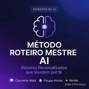 Imagem de capa para o Curso online Método Roteiro Mestre AI