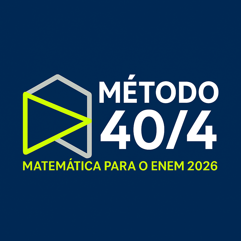 Imagem do curso Método 40/4 – Matemática para o ENEM 2026