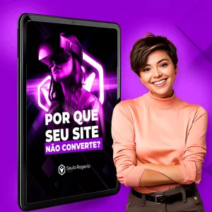 Imagem de capa para o Ebook Por que seu site não converte?