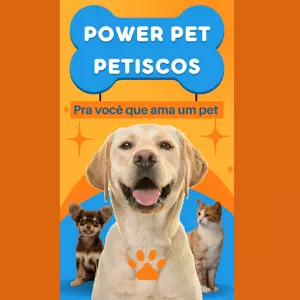 Imagem de capa para o Ebook Power Pet Petiscos