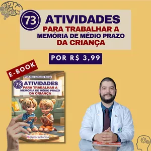 Imagem de capa para o Ebook 73 ATIVIDADES PARA TRABALHAR A MEMÓRIA DE MÉDIO PRAZO DA CRIANÇA