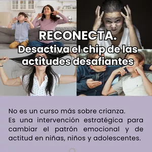 Imagen de portada para Ebook Reconecta. Desactiva el chip de la indiferencia Programa para transformar actitudes en casa