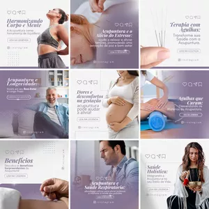 Curso Pack Canva Acupuntura