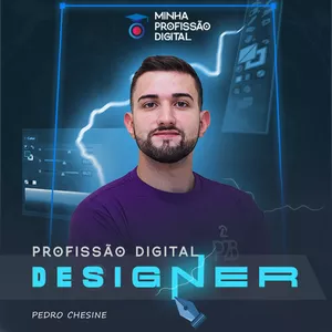 Imagem de capa para o Curso online Profissão Digital - Designer Gráfico