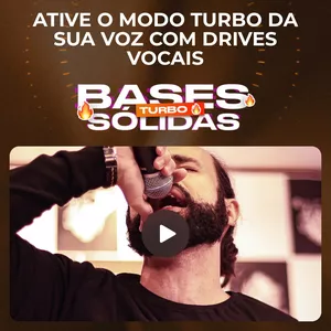 Imagem de capa para o Curso online Drives Vocais - Bases Sólidas