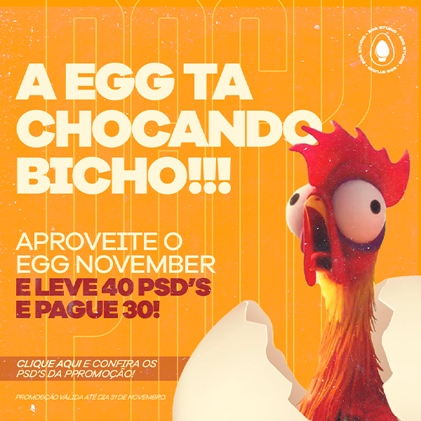 Imagem do curso EGG SMASH! Leve 40 PSD's pagando apenas 30 + BRINDES SUPRESAS
