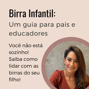 Imagem de capa para o Curso online Birra Infantil: Um guia para pais e educadores